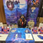 Tabi Slick's table at Cowtown Horror Fest